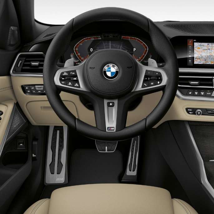 M Sport モデルのコックピット BMW 3 シリーズ ツーリング、M Sport モデルのコックピット