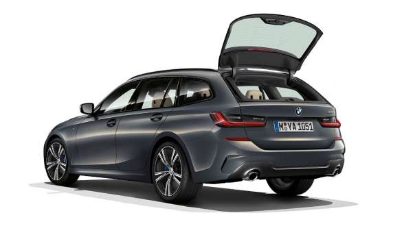 独立開閉式リヤ・ウインドー G21 BMW 3 シリーズ ツーリング、セパレート・オープン・リヤ・ウインドー G21