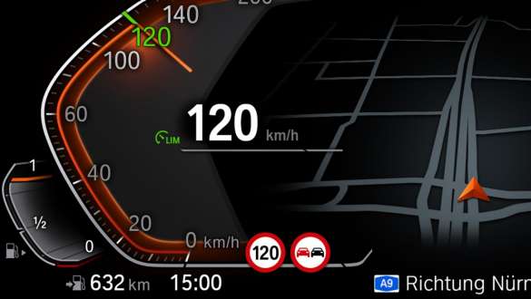トラフィック・サイン・アシスト G21 BMW 3 Series Touring, Automatic Speed Limit Assist G21