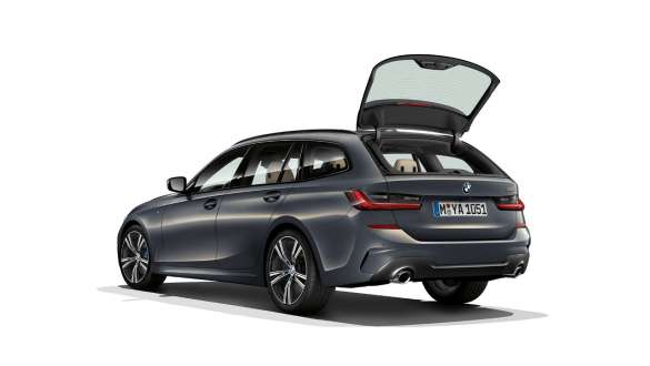 BMW 3シリーズ ツーリング(G21)、独立開閉式リヤ・ウインドウ BMW 3シリーズ ツーリング(G21)、独立開閉式リヤ・ウインドウ