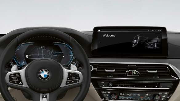 BMW ライブ・コックピット・プロフェッショナルBMW5シリーズセダンG30インテリア BMW ライブ・コックピット・プロフェッショナルBMW5シリーズセダンG30フェイスリフト2020内部コックピット