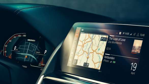 BMWオペレーティング・システム7.0。 BMW 8シリーズ・クーペ、コックピット、BMWオペレーティング・システム7.0。