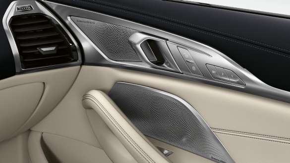 Bowers & Wilkins ダイヤモンド・サラウンド・サウンド・システム BMW 8 シリーズ グラン クーペ、Bowers & Wilkins ダイヤモンド・サラウンド・サウンド・システム