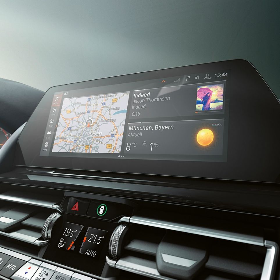 BMW ライブ・コックピット・プロフェッショナル BMW 8 シリーズ グラン クーペ、BMW ライブ・コックピット・プロフェッショナル