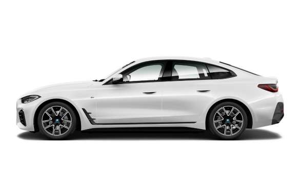 BMW i4 eDrive40 G26 電気自動車 2021 ミネラル・ホワイト サイド・ビュー BMW i4 eDrive40 G26 電気自動車 2021 ミネラル・ホワイト サイド・ビュー