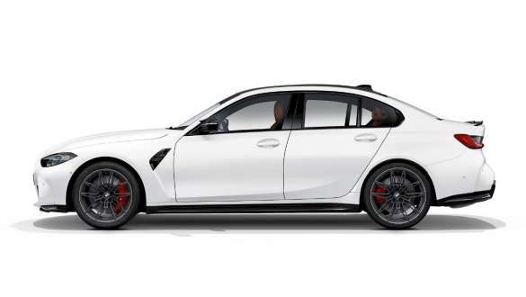 サイド・デザイン BMW M3 Competition フローズン・ブリリアント・ホワイト・メタリック G80 2020 BMW M3 CompetitionG80 2020 フローズン・ブリリアント・ホワイト・メタリック サイド・デザイン - サイド・ビュー