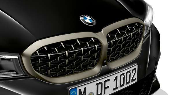Mエアロダイナミクス・パッケージ BMW M340i xDrive G20 2020 BMW M340i xDrive G20 2020 サファイア・ブラック・メタリック Mエアロダイナミクス・パッケージ フロント クローズアップ