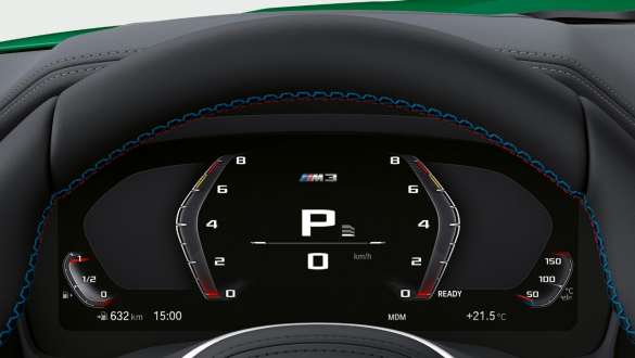 M ビュー/M モード BMW M3 セダン G80 2020 BMW M3 セダン G80 2020 M ビュー/M モード インテリア