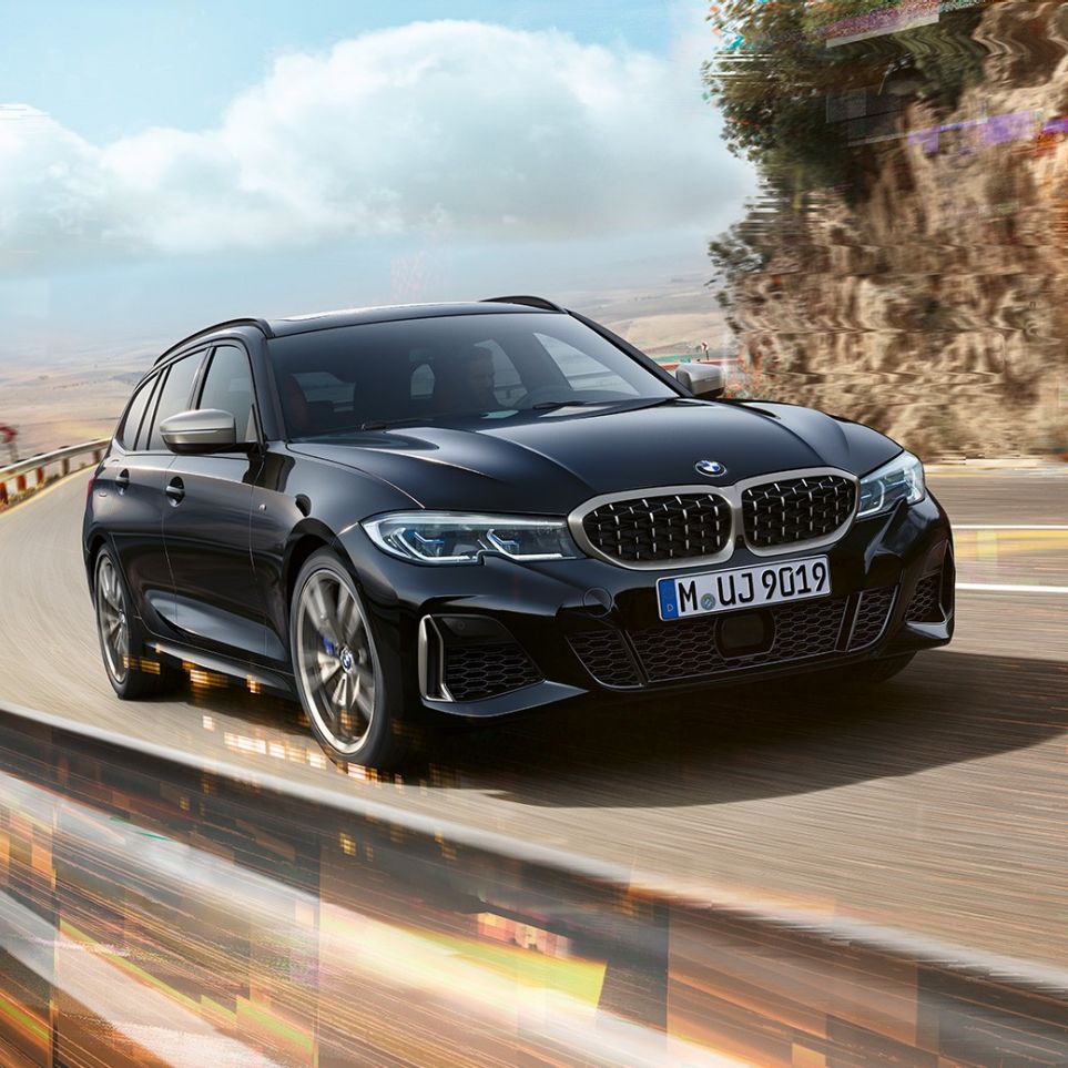 キドニーグリルのフロント・デザインとエア・インテーク G21 BMW M340i xDrive ツーリング、キドニーグリルのデザインとエア・インテーク G21