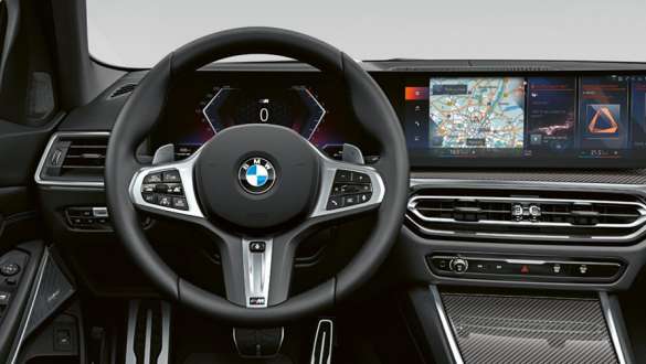マルチファンクション M スポーツ・レザー・ステアリング・ホイール BMW M340i xDrive & M340d xDrive ツーリング G21 マルチファンクション M スポーツ・レザー・ステアリング・ホイール