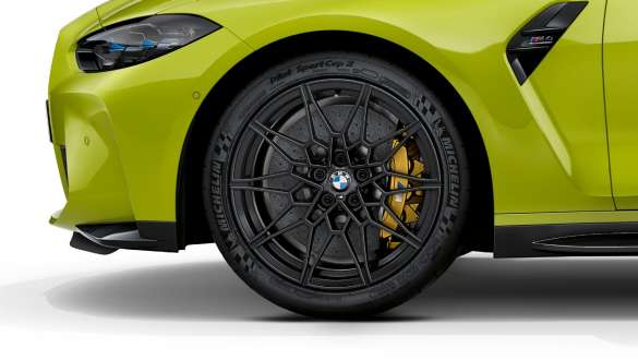 19/20インチ Mフォージド・ホイール 826 M BMW M4 Competition クーペ G82 2020 BMW M4 Competition クーペ G82 2020 19/20インチ M フォージド・ホイール 826 M、クローズアップ