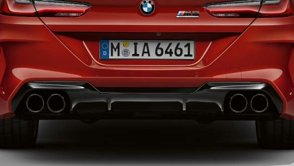 M スポーツ・エキゾースト・システム F91 BMW M8 Competition カブリオレと M スポーツ・エキゾースト・システム。F91