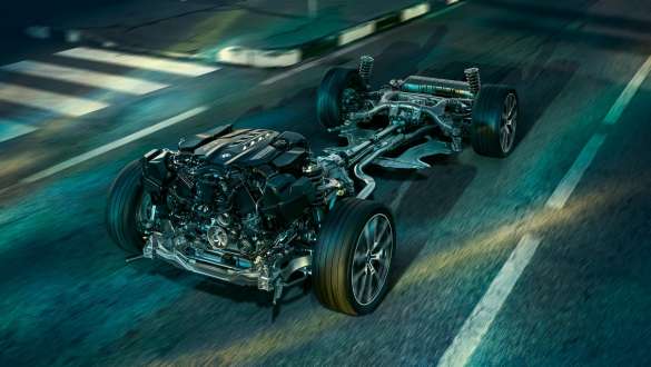 アダプティブMサスペンション。 BMW M850i xDriveクーペ、アダプティブMサスペンション。