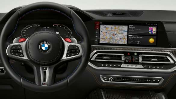 BMW X6 M Competition F96のM専用インスツルメント・パネル M専用インスツルメント・パネル、BMW X6 M Competition F96 2020 SUV、コックピット
