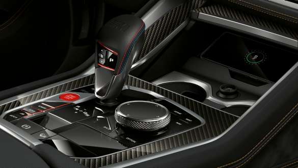 M ステップトロニック・トランスミッション搭載BMW X6 M Competition F96 Drivelogic搭載の8速Mステップトロニック・トランスミッション、BMW X6 M Competition F96 2020 SUV、インテリア