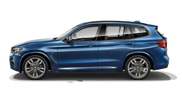 BMW X3 M40i SUV、エアロダイナミクス BMW X3 M40i SUV、エアロダイナミクス