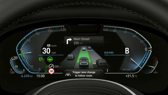 アクティブ・ナビゲーション BMW iX3 G08 2021