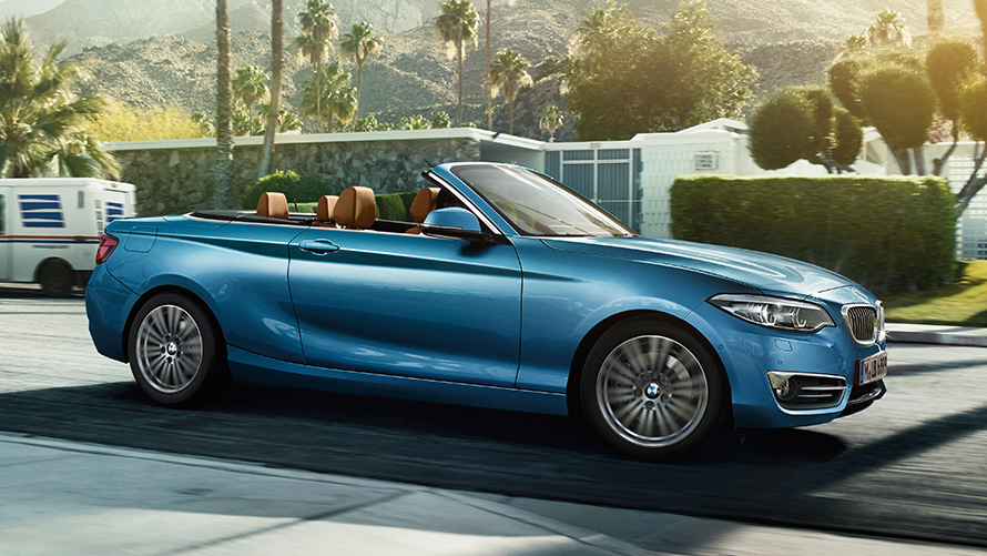 BMW 2シリーズ カブリオレ サイドビュー BMW 2シリーズ カブリオレ サイドビュー