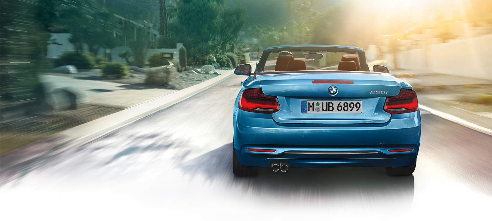 BMW 2シリーズ カブリオレ リヤビュー BMW 2シリーズ カブリオレ リヤビュー