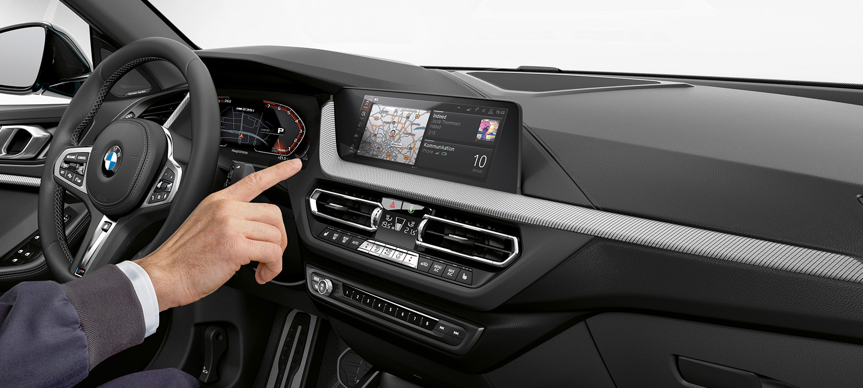 BMWコネクテッド・ドライブおよびBMW パーソナル・コパイロットを搭載したBMW 2 シリーズ グランクーペ F44 BMWコネクテッド・ドライブおよびBMW パーソナル・コパイロットを搭載したBMW 2 シリーズ グランクーペ、F44 インテリア