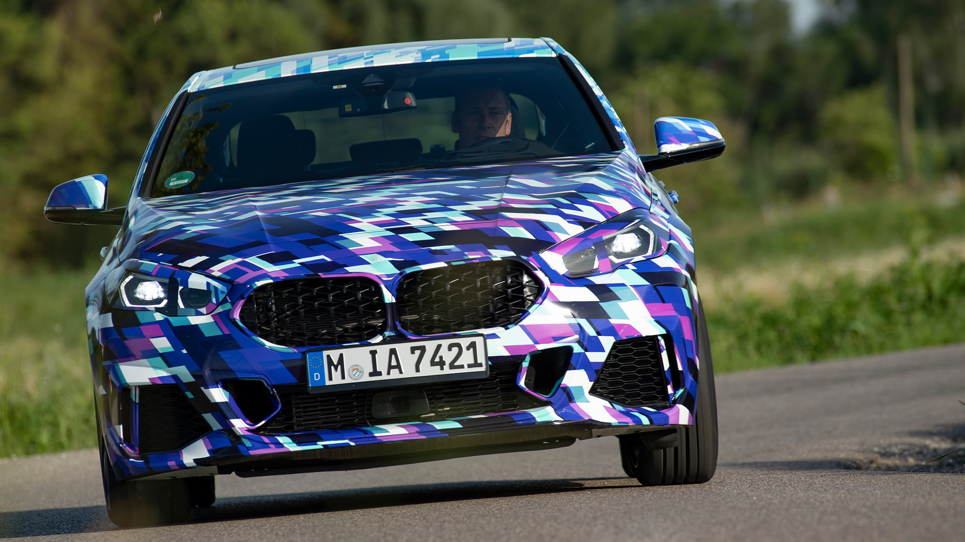 BMW 2シリーズ グラン クーペ フロント BMW 2シリーズ グラン クーペ (F44) 2020プロトタイプ フロント・ビュー