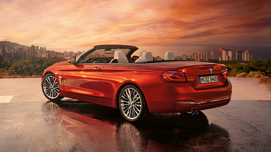 BMW 4シリーズ カブリオレ リヤビュー・サイドビュー F33 BMW 4シリーズ カブリオレ リヤビュー・サイドビュー F33