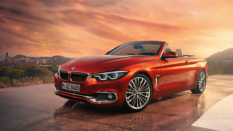 BMW 4シリーズ カブリオレ フロントビュー F33 BMW 4シリーズ カブリオレ フロントビュー F33