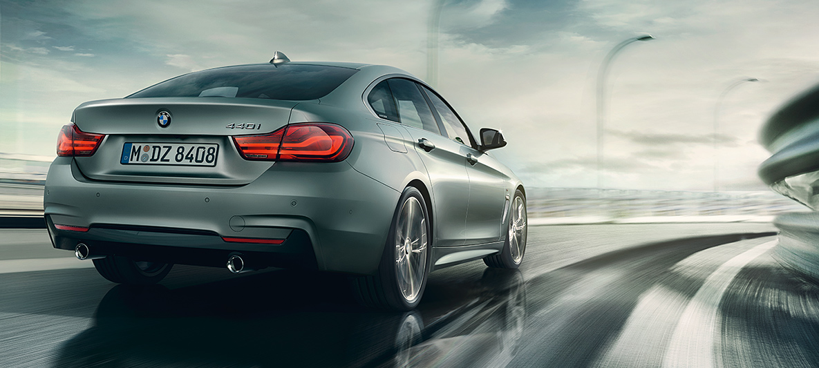 BMW 4シリーズ グラン クーペ リヤビュー BMW 4シリーズ グラン クーペ リヤビュー