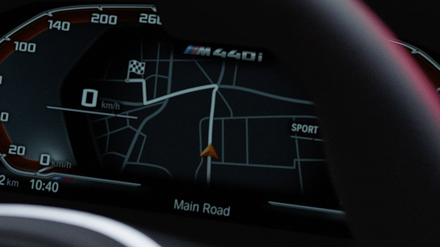 BMW 4シリーズ グラン クーペG26 2021動画でのインテリア・デザイン BMW 4シリーズ グラン クーペG26 2021動画でのインテリア・デザイン