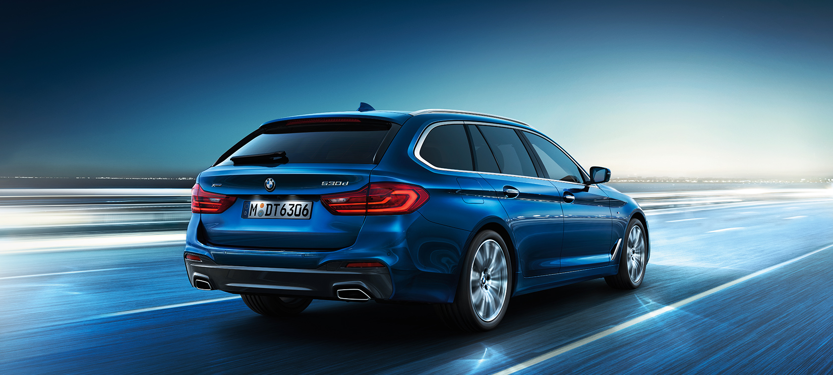 BMW 5シリーズ ツーリング リヤビュー BMW 5シリーズ ツーリング リヤビュー
