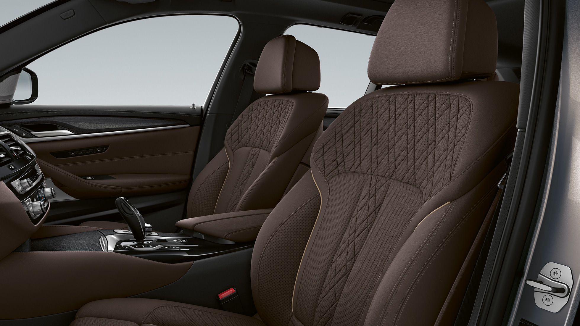レザーBMW5シリーズツーリングG31ラグジュアリーライン エクスクルーシブレザー"ナッパ"モクカ専用ステッチ"、BMW 5シリーズ ツーリング530I G31 2020ラグジュアリーライン・インテリア