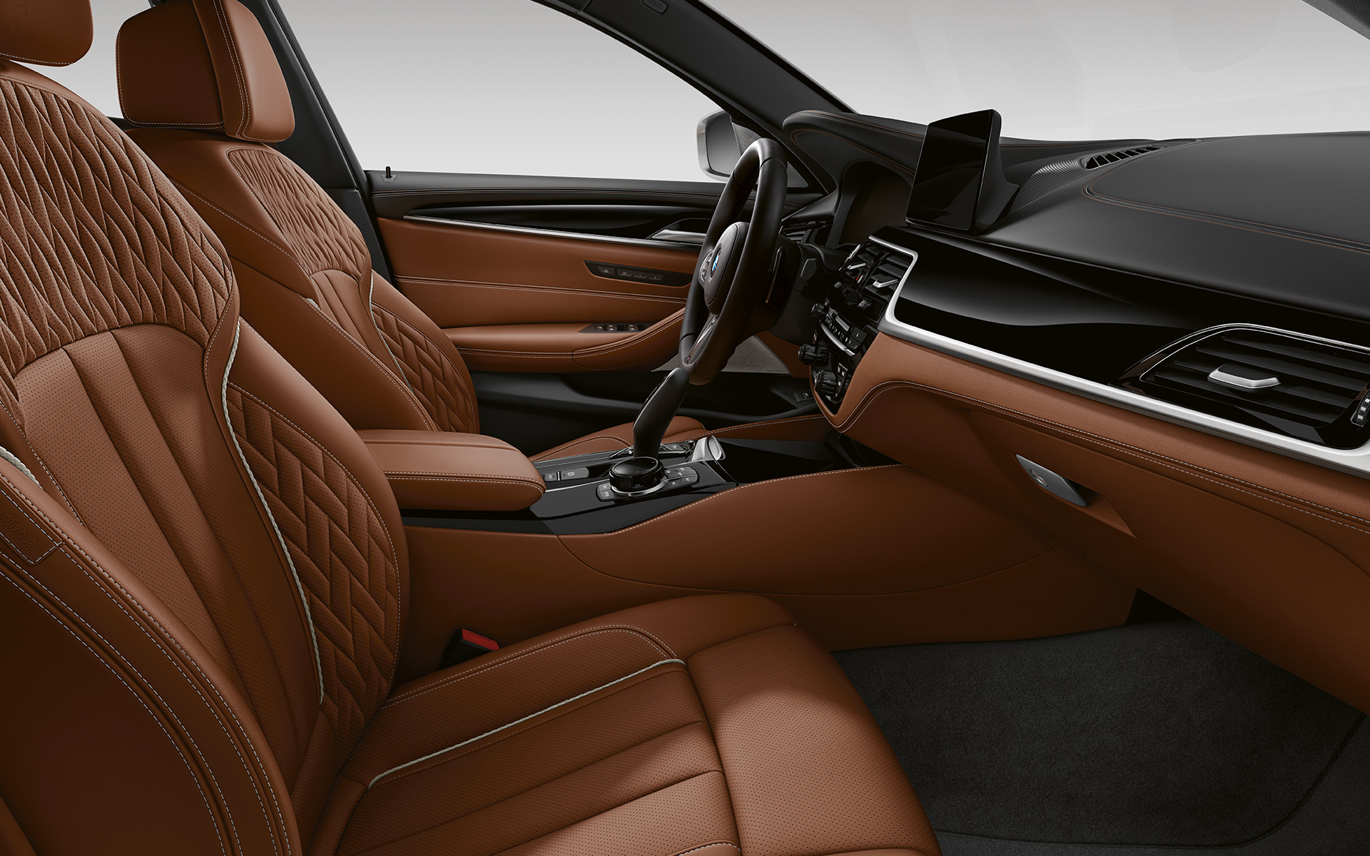 BMW 5シリーズ ツーリング G31 LCI BMW Individual フル・レザー・メリノ ― トリュフ BMW 5シリーズ G31 フェイスリフト 2020 BMW Individual フル・レザー・メリノ ― トリュフのインテリア
