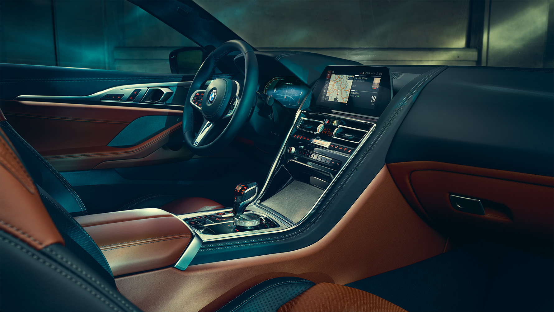 BMW 8シリーズ クーペ、インテリア BMW 8シリーズ クーペの内装。