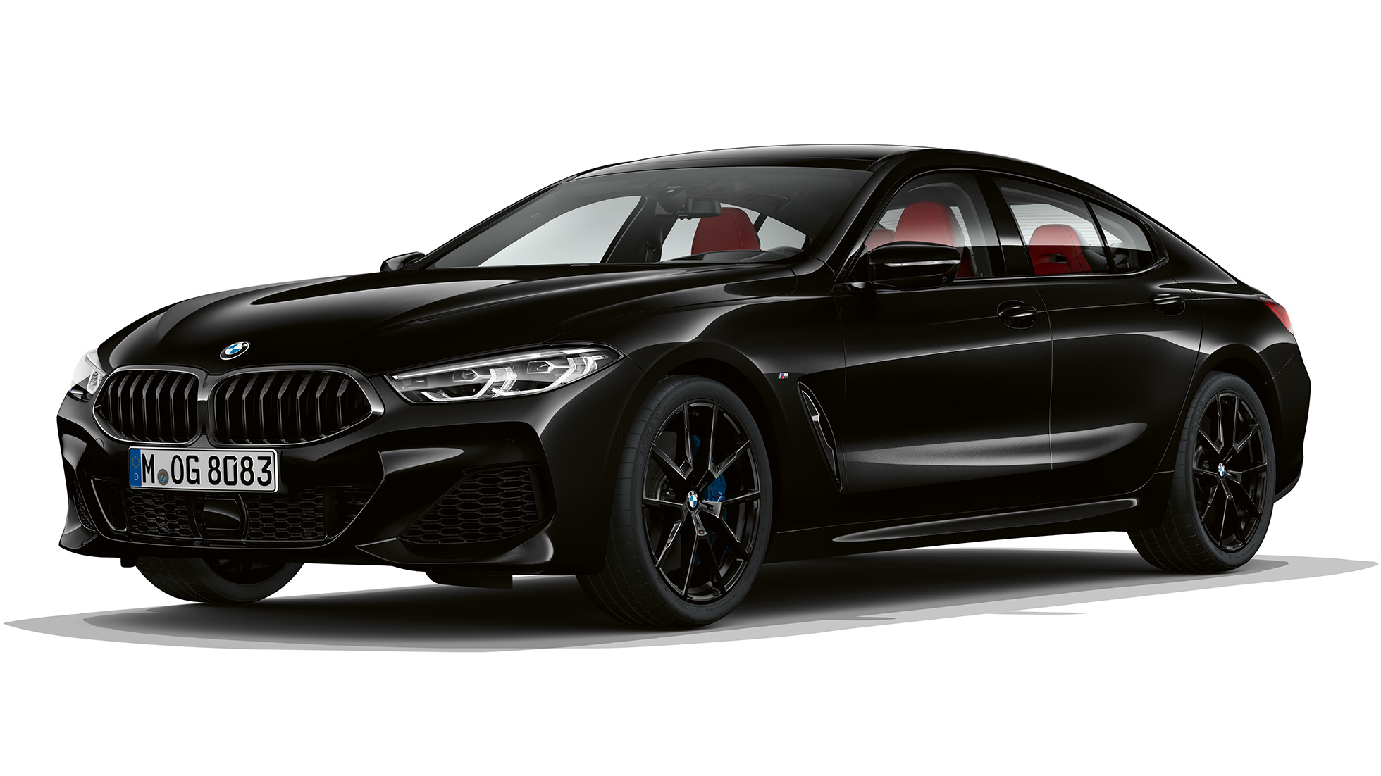 斜め前から見たM スポーツ・パッケージ BMW 8 シリーズグラン クーペ、斜め前から見たM スポーツ・パッケージ