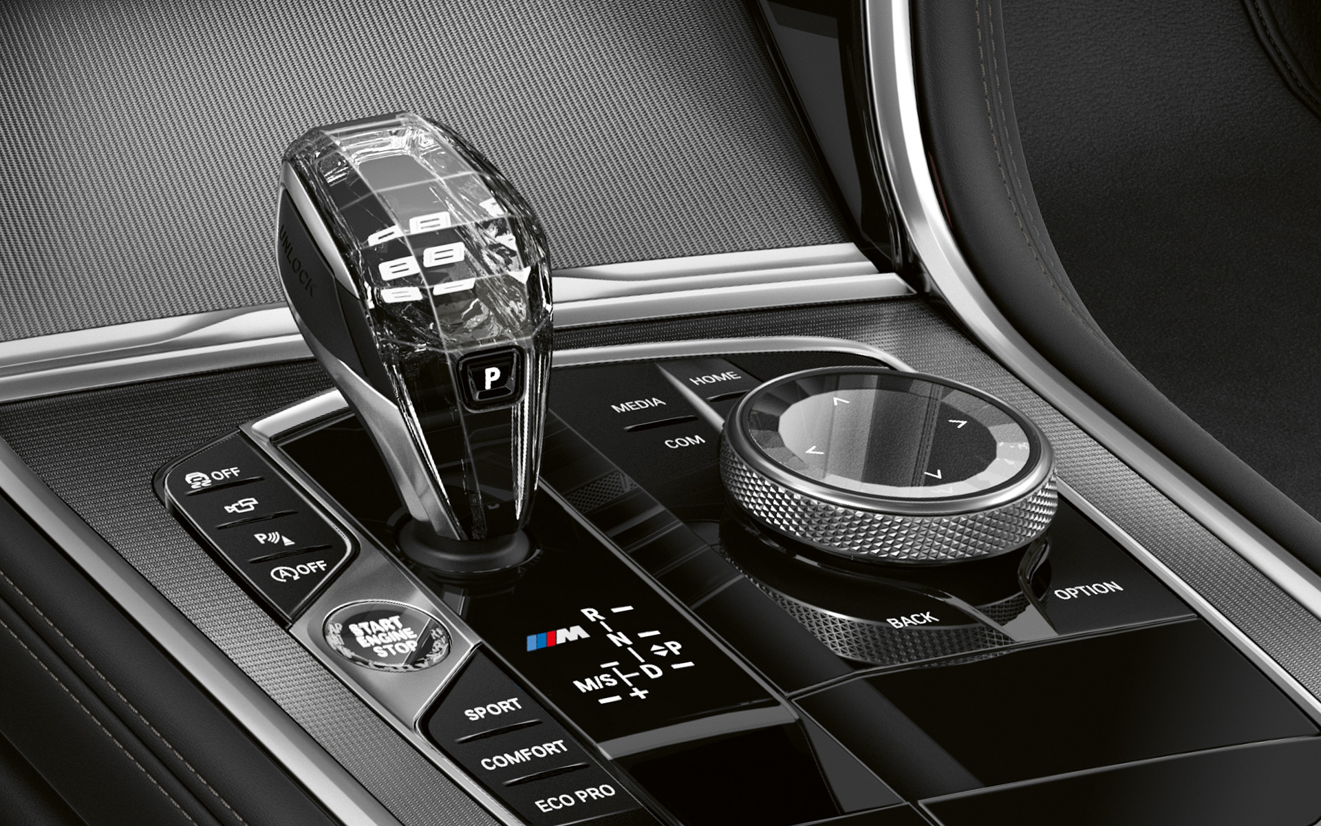 ピュア・コントラストのコックピット BMW 8 シリーズ グラン クーペ、ピュア・コントラストのコックピット