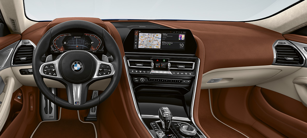 BMW Individual のコックピット BMW 8 シリーズ グラン クーペ、BMW Individual のコックピット