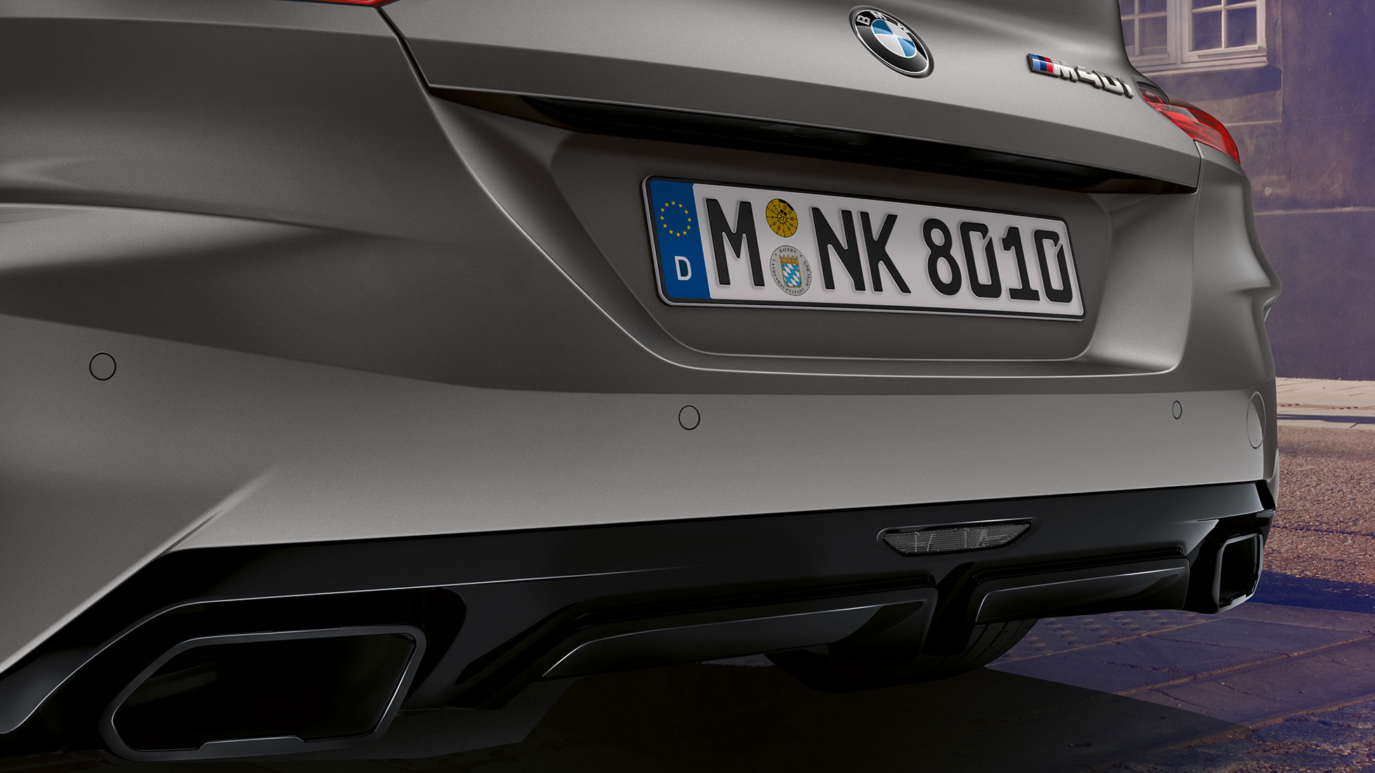 エキゾースト・パイプ BMW Z4 M40i エキゾースト・パイプ BMWロードスターZ4 M40i G29 2019 BMW Individual フローズン・グレー・メタリック クローズ・アップ
