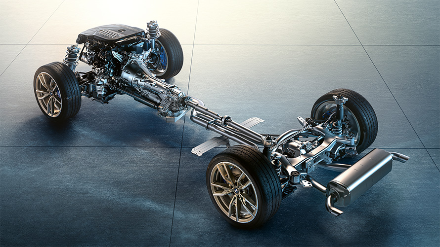 BMW M240i xDrive クーペ トラクションと走行安定性を最適化し、コーナリング性能を高めるM スポーツ・ディファレンシャル