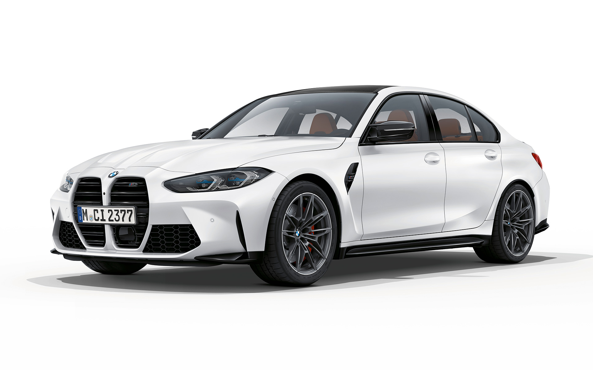 BMW M3 Competition G80 2020 フロント・ビュー
