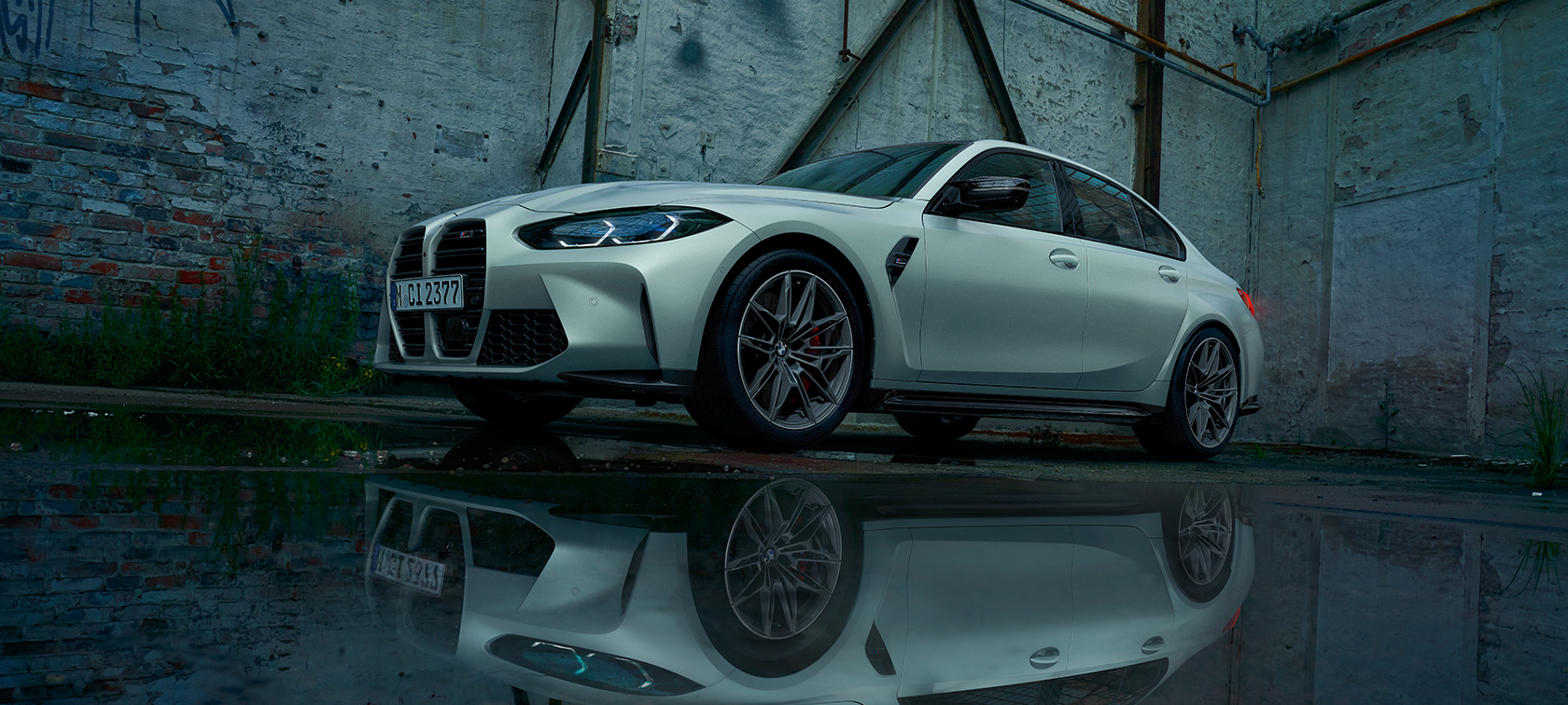 BMW M3 Competition - フロント・ビュー BMW M3 Competition G80 2020 フロント・ビュー