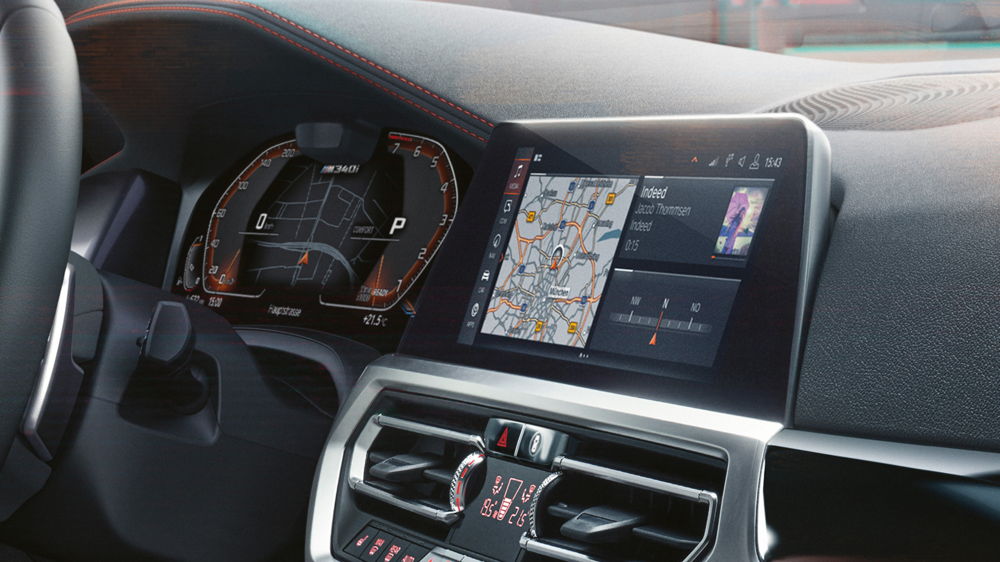 デザイン・コックピット G21 BMW M340i xDrive ツーリング、デザイン・コックピット G21