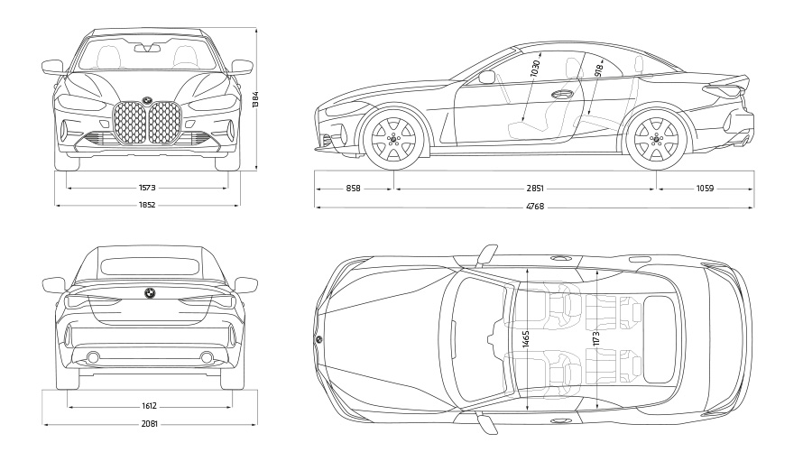 斜めからのリヤ・ビュー BMW M440i xDrive カブリオレ G23 2020 BMW M440i xDrive カブリオレ G23 2020 BMW Individual フローズン・ポルティマオ・ブルー・メタリック、斜めからのリヤ・ビュー、モデルと共に