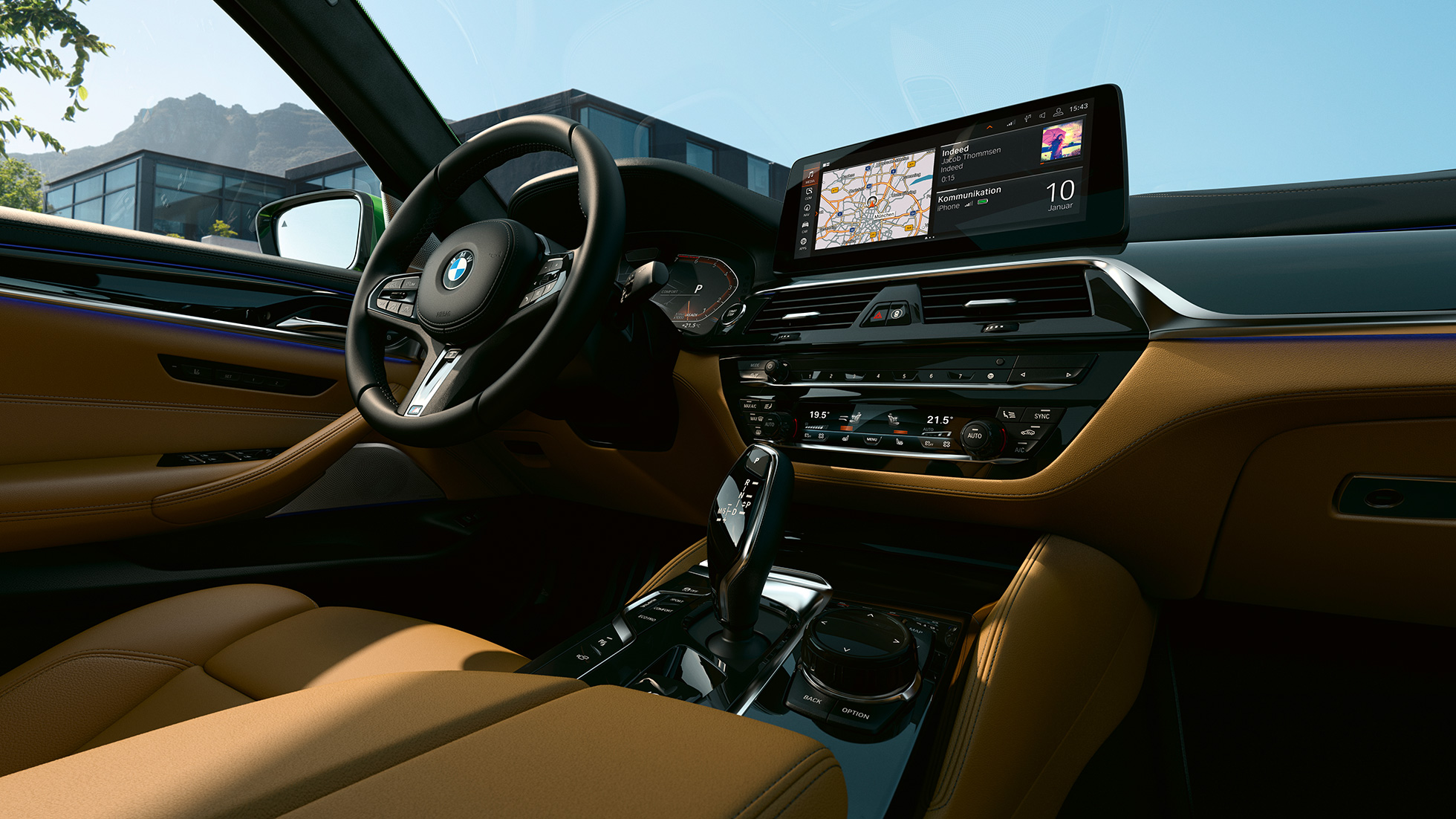BMW M550i xDriveセダン G30 LCI フェイスリフト 2020 12.3インチ・コントロール・ディスプレイ付きコックピット BMW M550i xDriveセダン G30 LCI フェイスリフト 2020 12.3インチ・コントロール・ディスプレイ付きコックピット