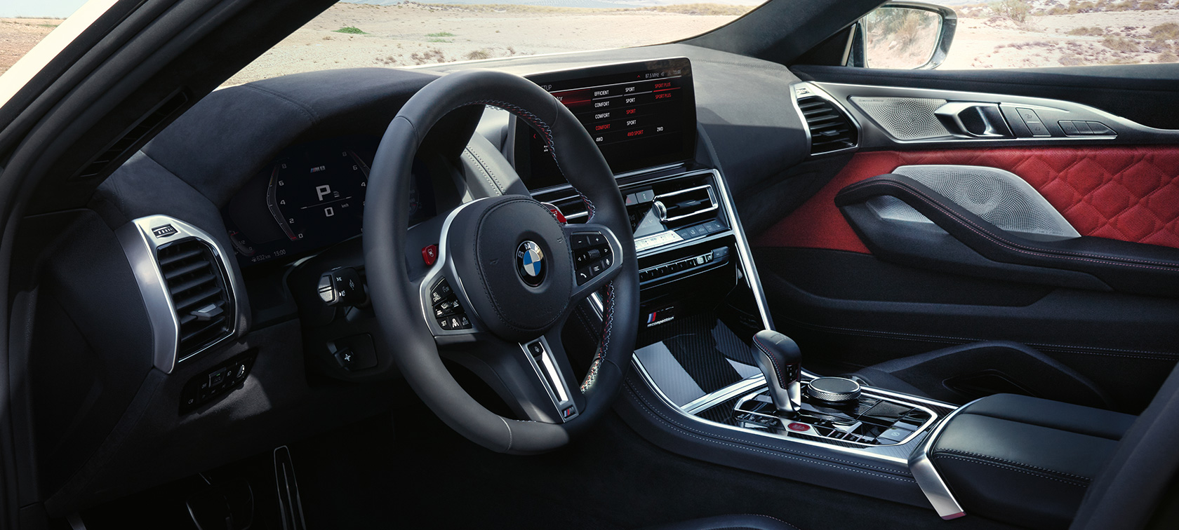 BMW M8 Competition グラン クーペ F93 LCI フェイスリフト 2022 コックピット コントロール・ディスプレイ BMW M8 Competition グラン クーペ F93 LCI フェイスリフト 2022 コックピット コントロール・ディスプレイ