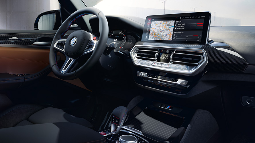 BMW X3 M Competition F97 LCI 2021 コックピット インテリア