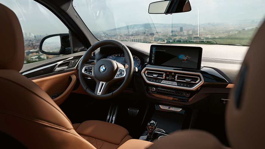 BMW X3 M40i G01 LCI フェイスリフト 2021 コックピット