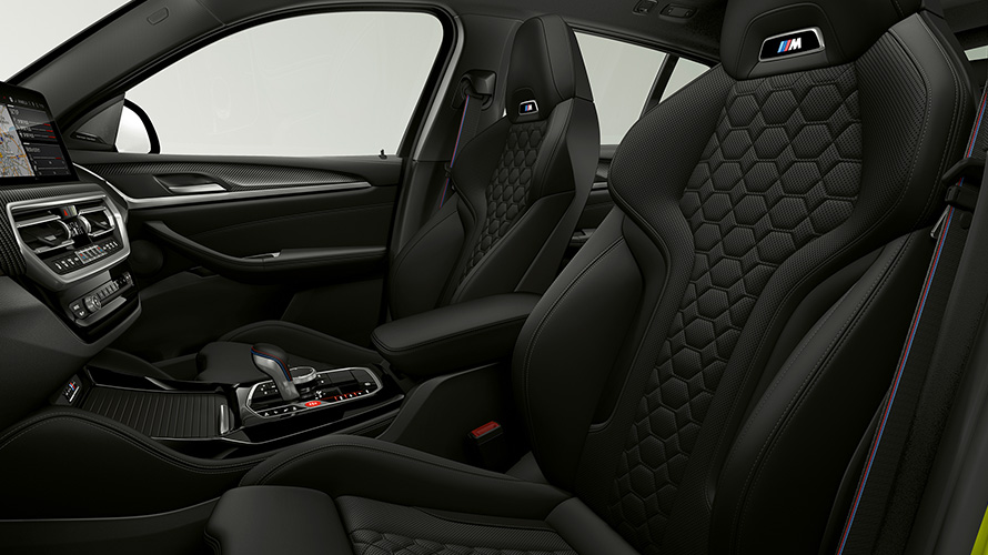 BMW X4 M Competition F98 LCI フェイスリフト 2021 Mスポーツ・シート インテリア