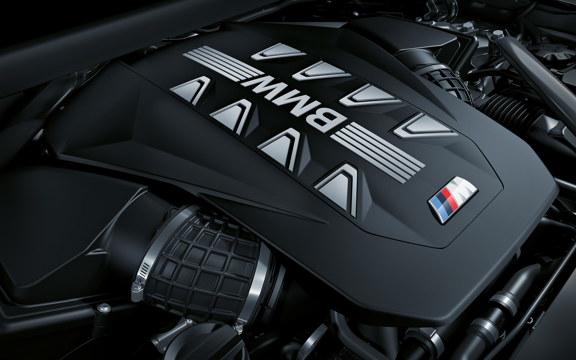 BMW X5 M60i G05 MP エンジン クローズアップ