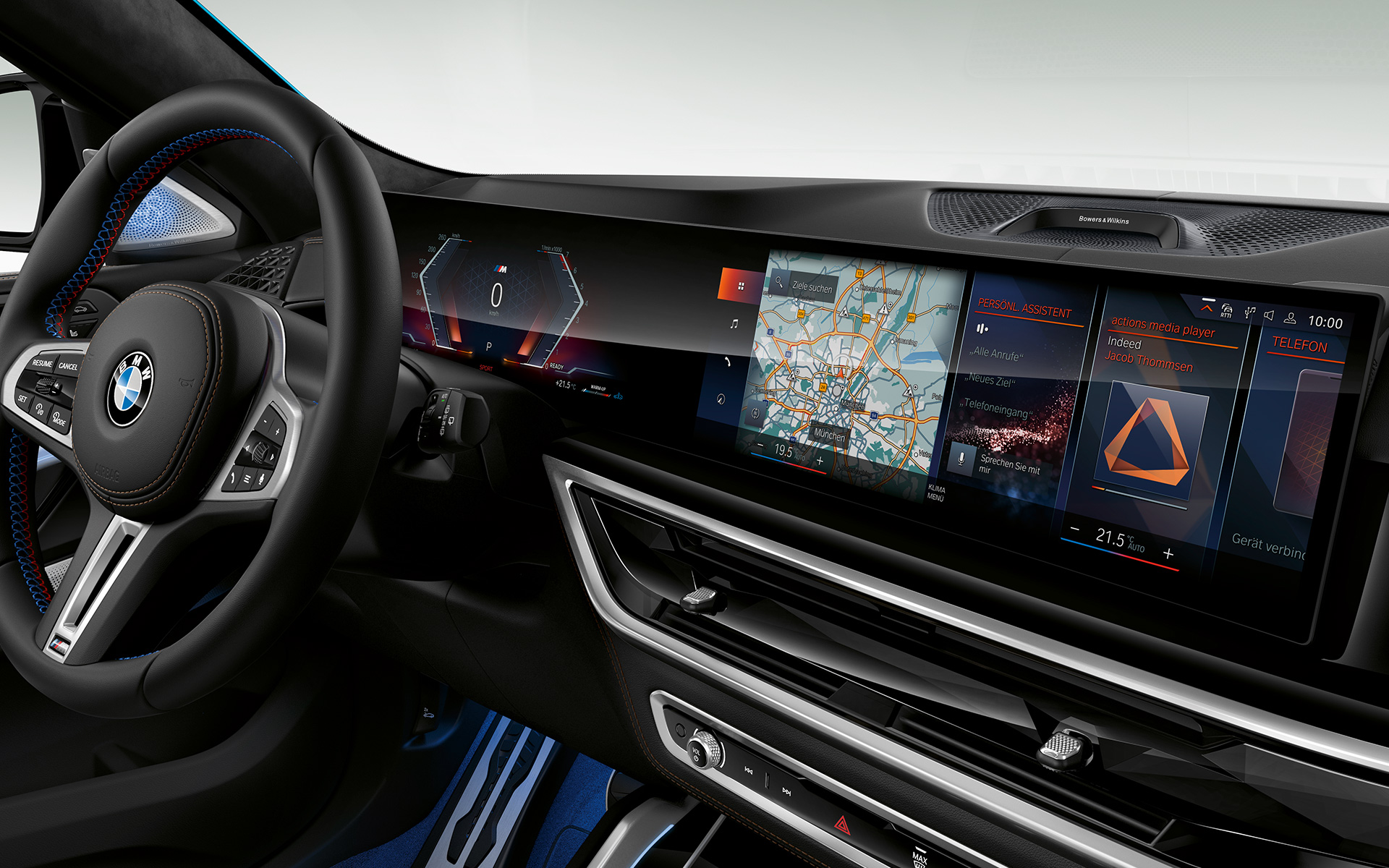 BMW X6 M60i G06 MP コックピット クローズアップ
