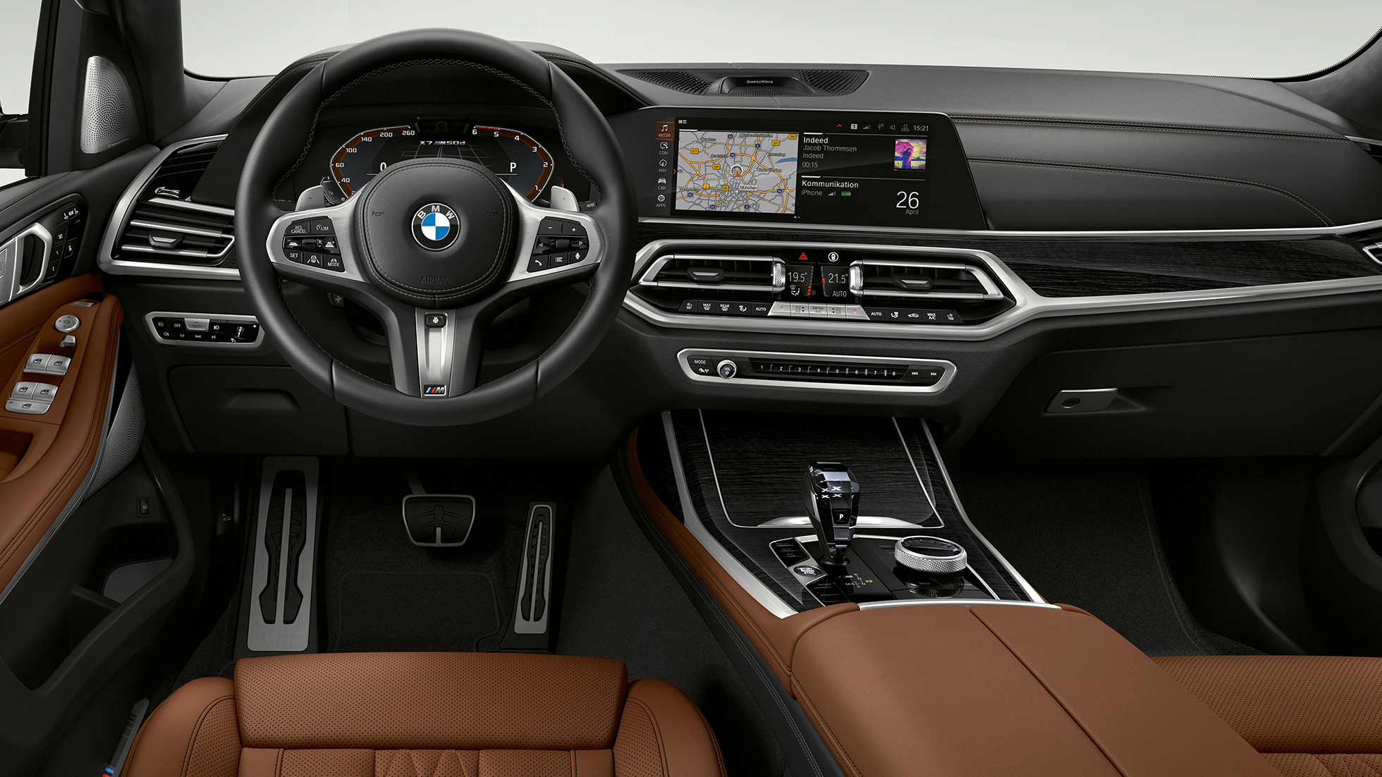 BMW X7 M50i、インテリア BMW X7 M50i、インテリア、G07、2019